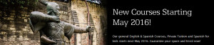 New courses May 2016